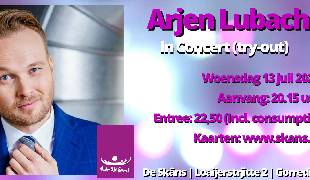 Woensdag 13 juli: Arjen Lubach: In concert (try-out)